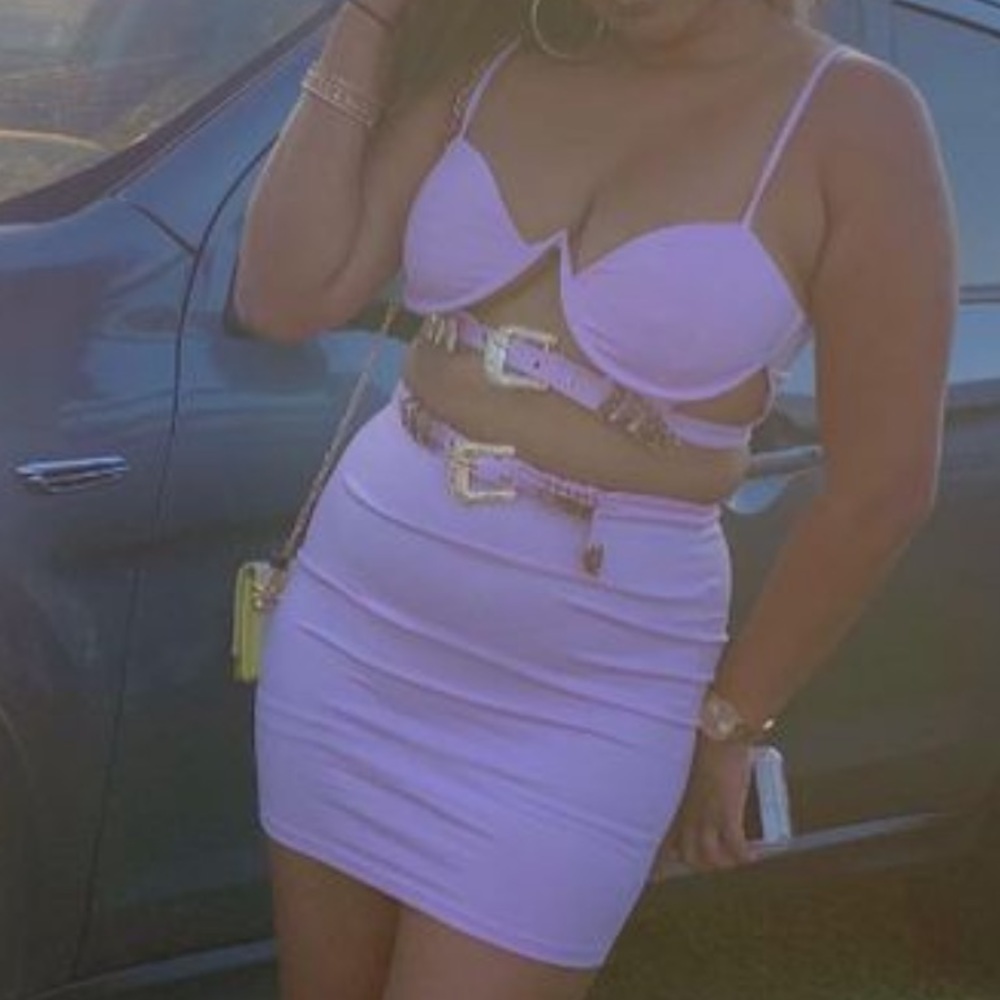 Fashion Nova Purple Set